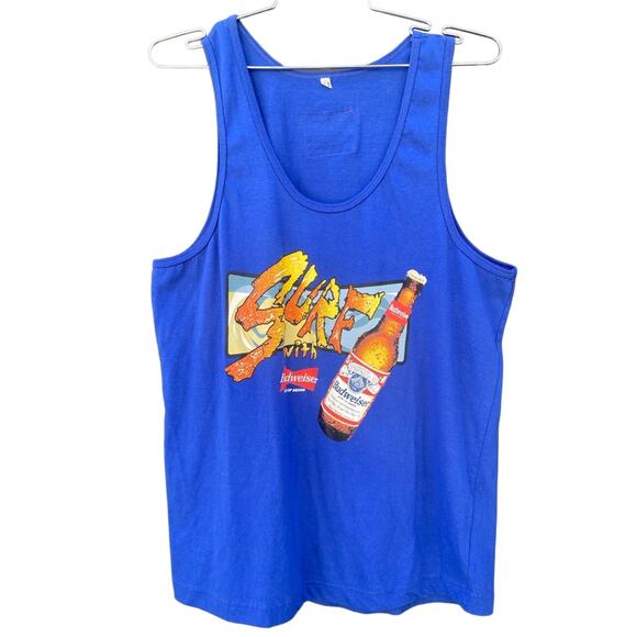 VTG Budweiser Surf Tank Top - Picture 1 of 4